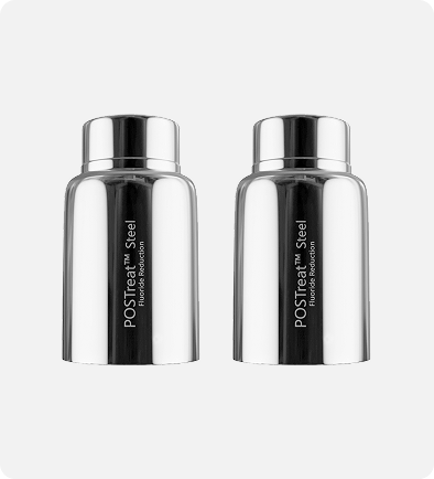RAMA POSTreat steel Fluoride Reduction Filter, Removes > 95% of Fluoride from Your Drinking Water, Suitable for RAMA Gravity Water Filters (Pack of 2)