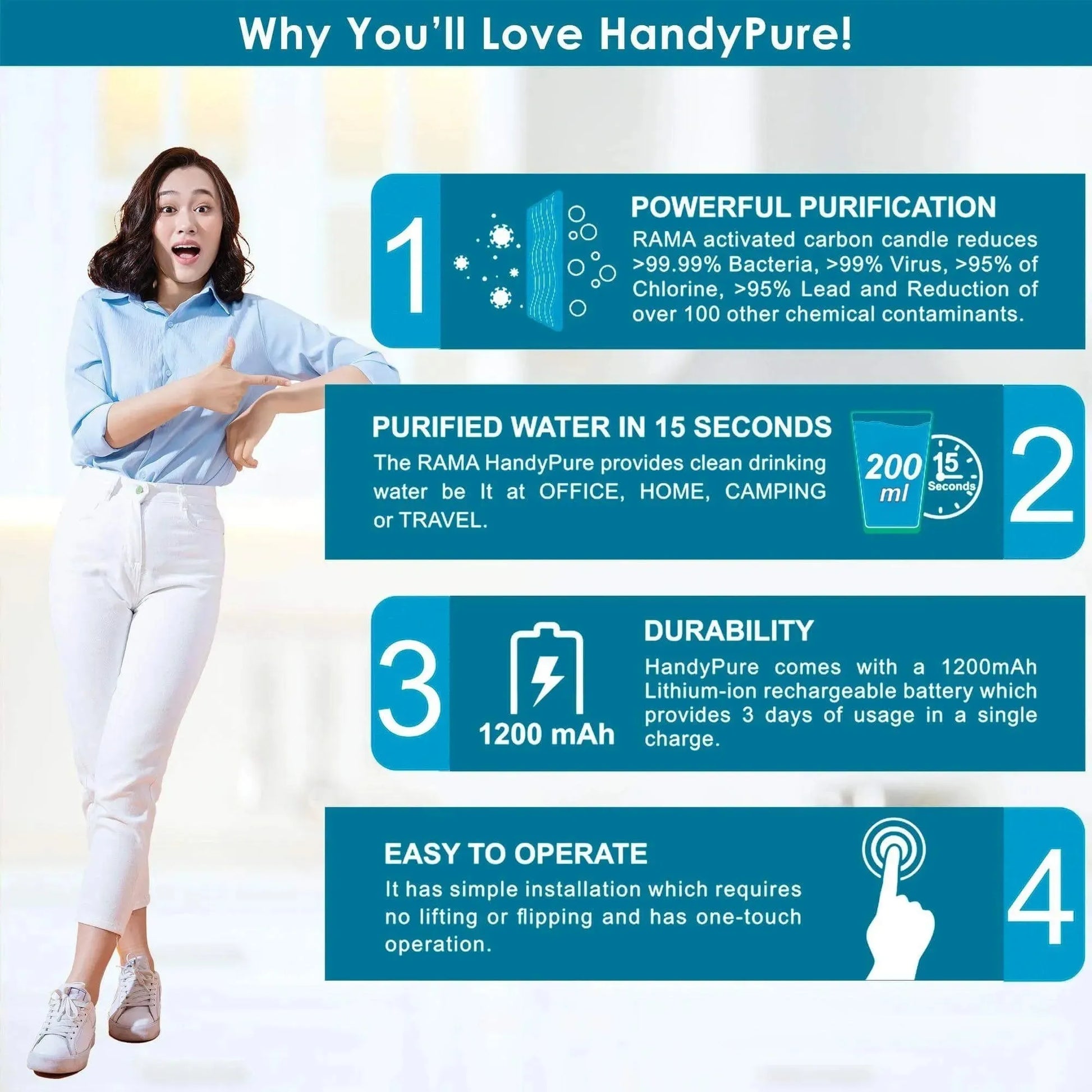 why choose rama can water dispenser