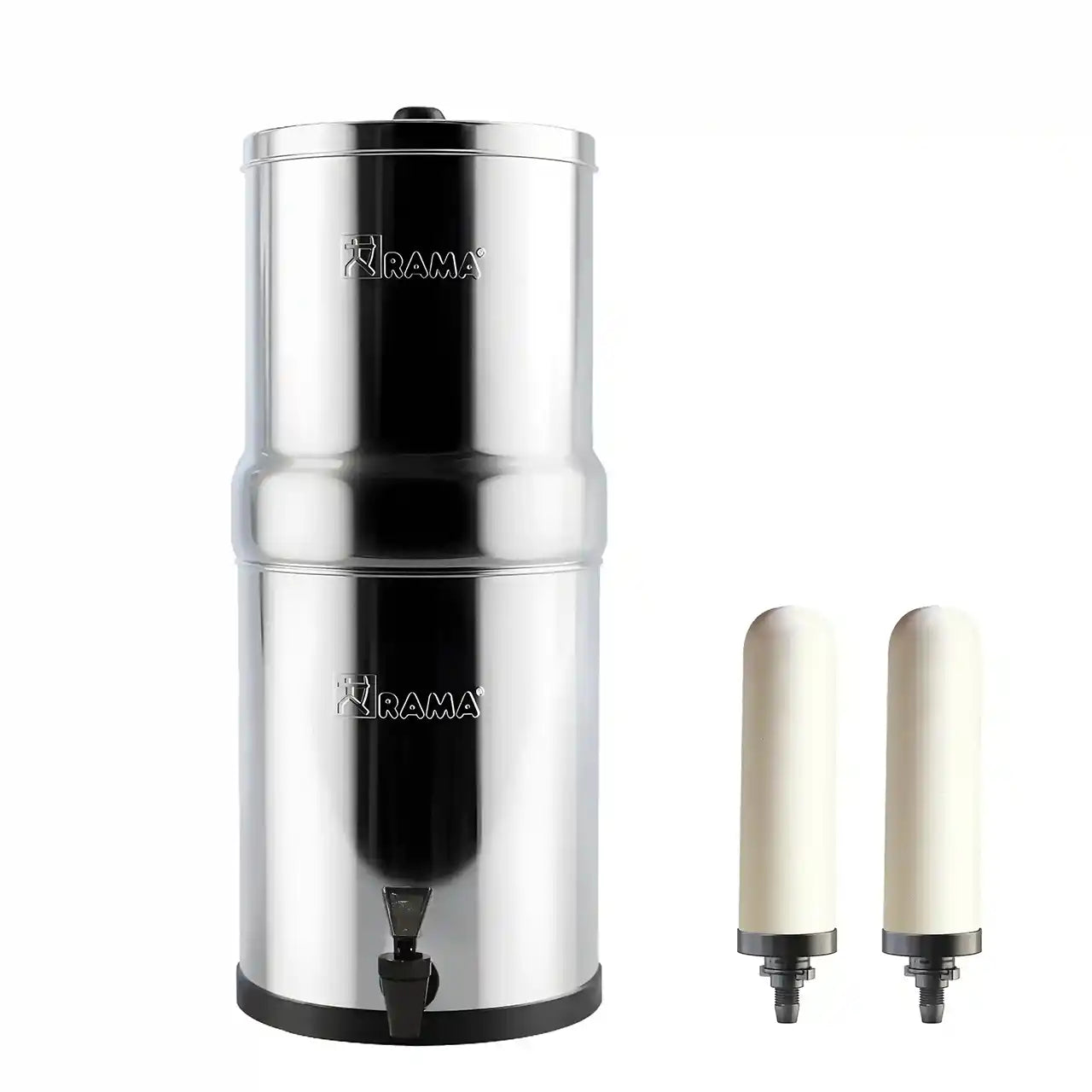 RAMA Gravity Water Filter with Spirit 7"