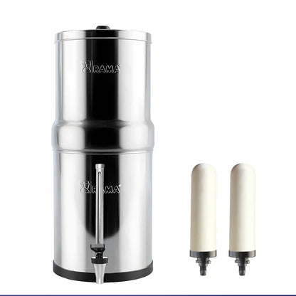 RAMA Gravity Water Filter with Spirit 7"