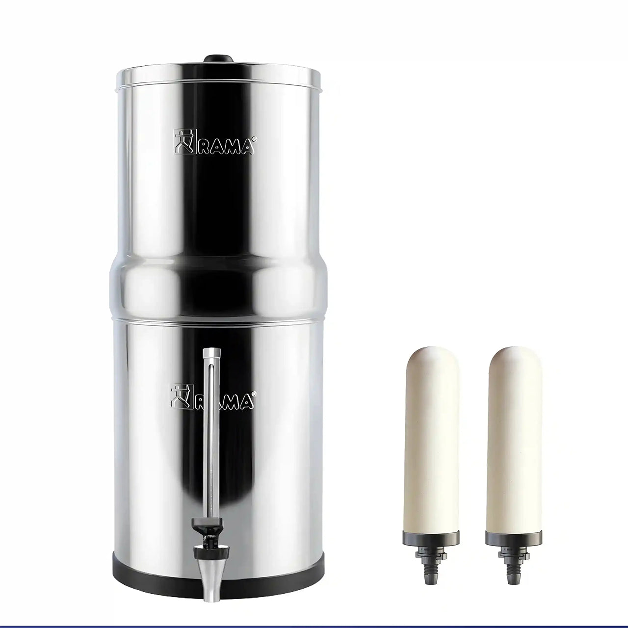 RAMA Gravity Water Filter with Spirit 7"