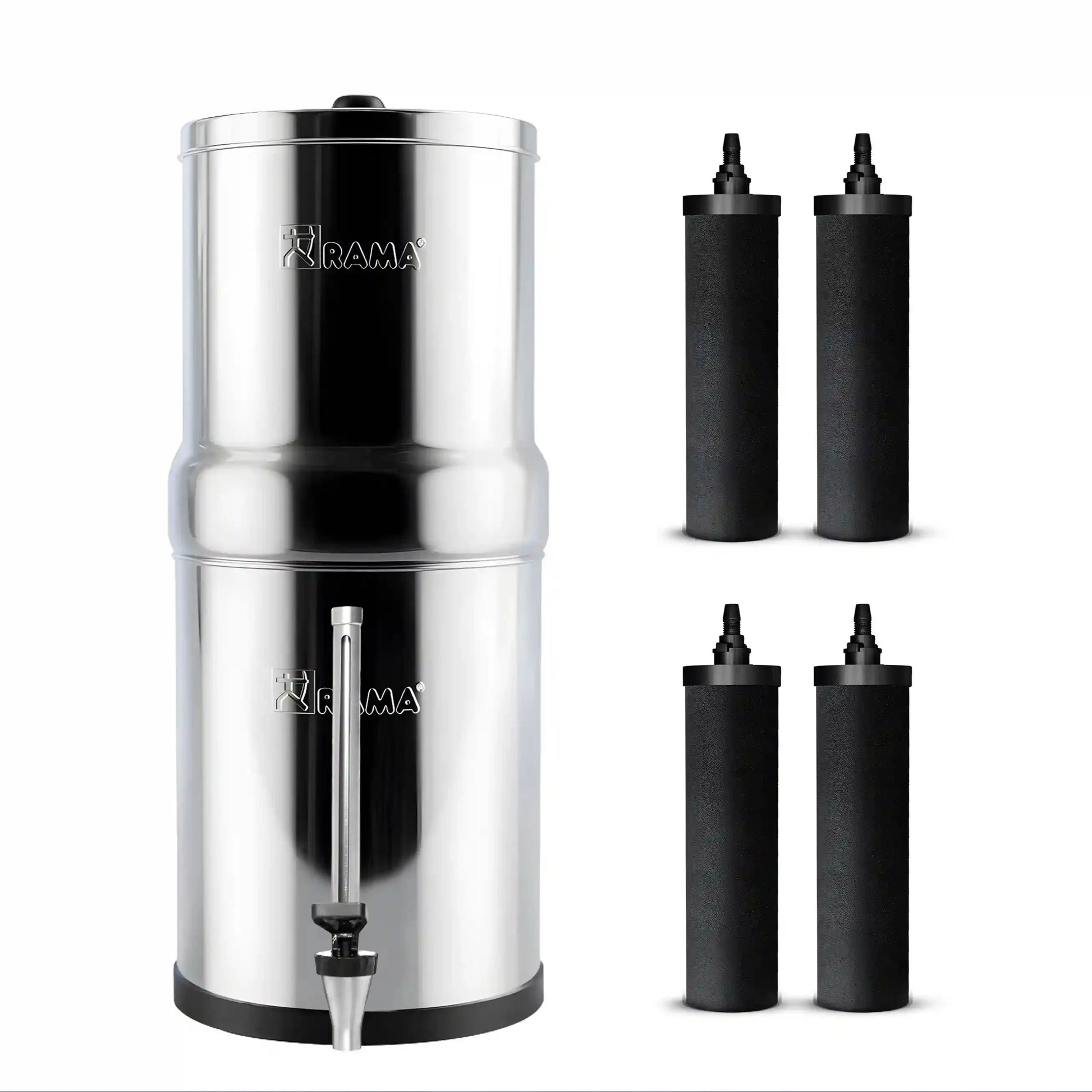 rama carbon gravity filter 2 pair candles