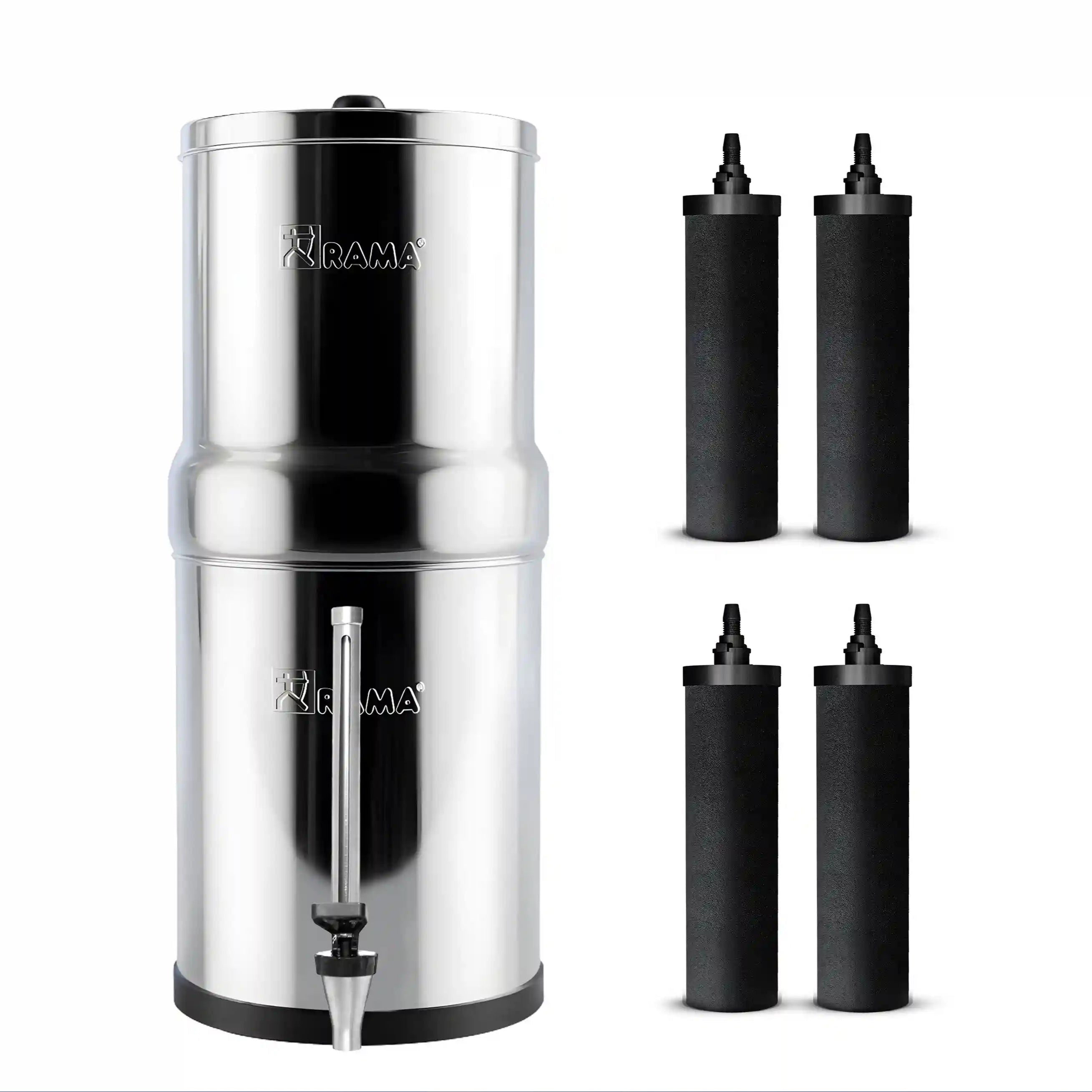 rama carbon gravity filter 2 pair candles