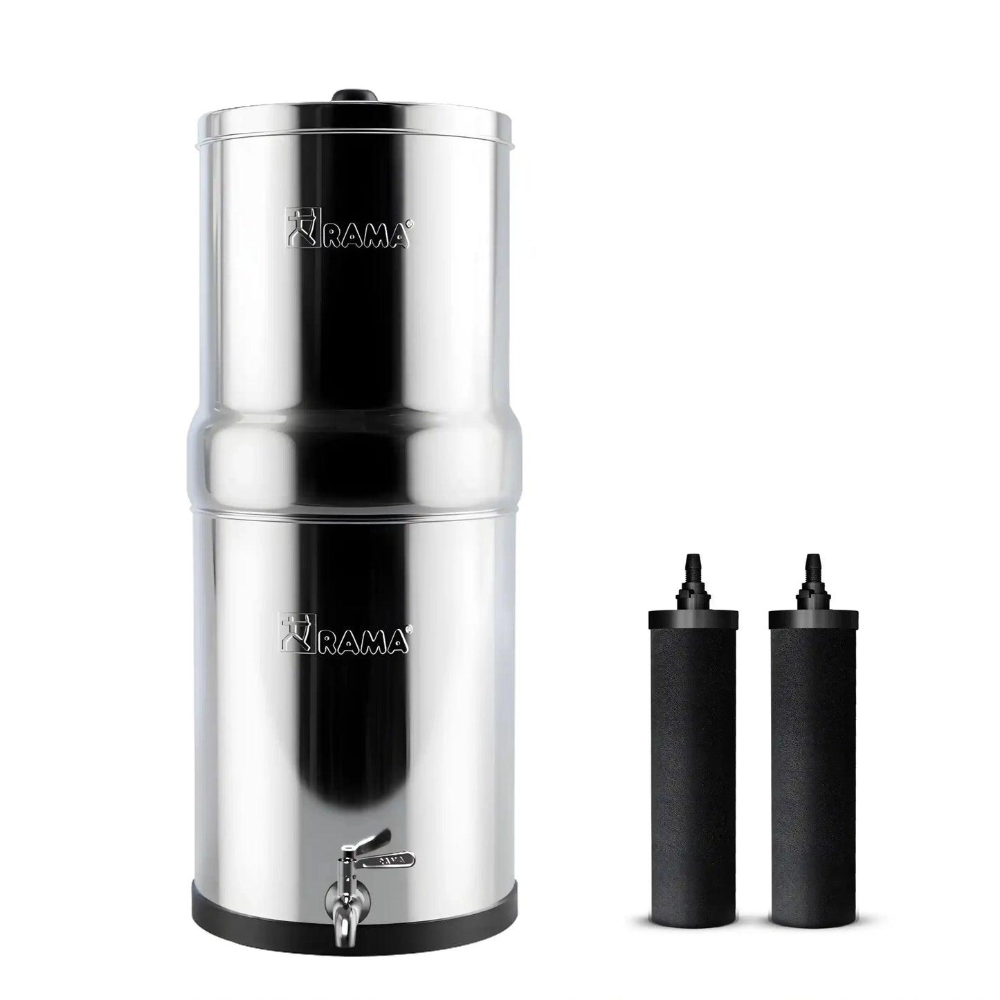 rama carbon gravity water filter
