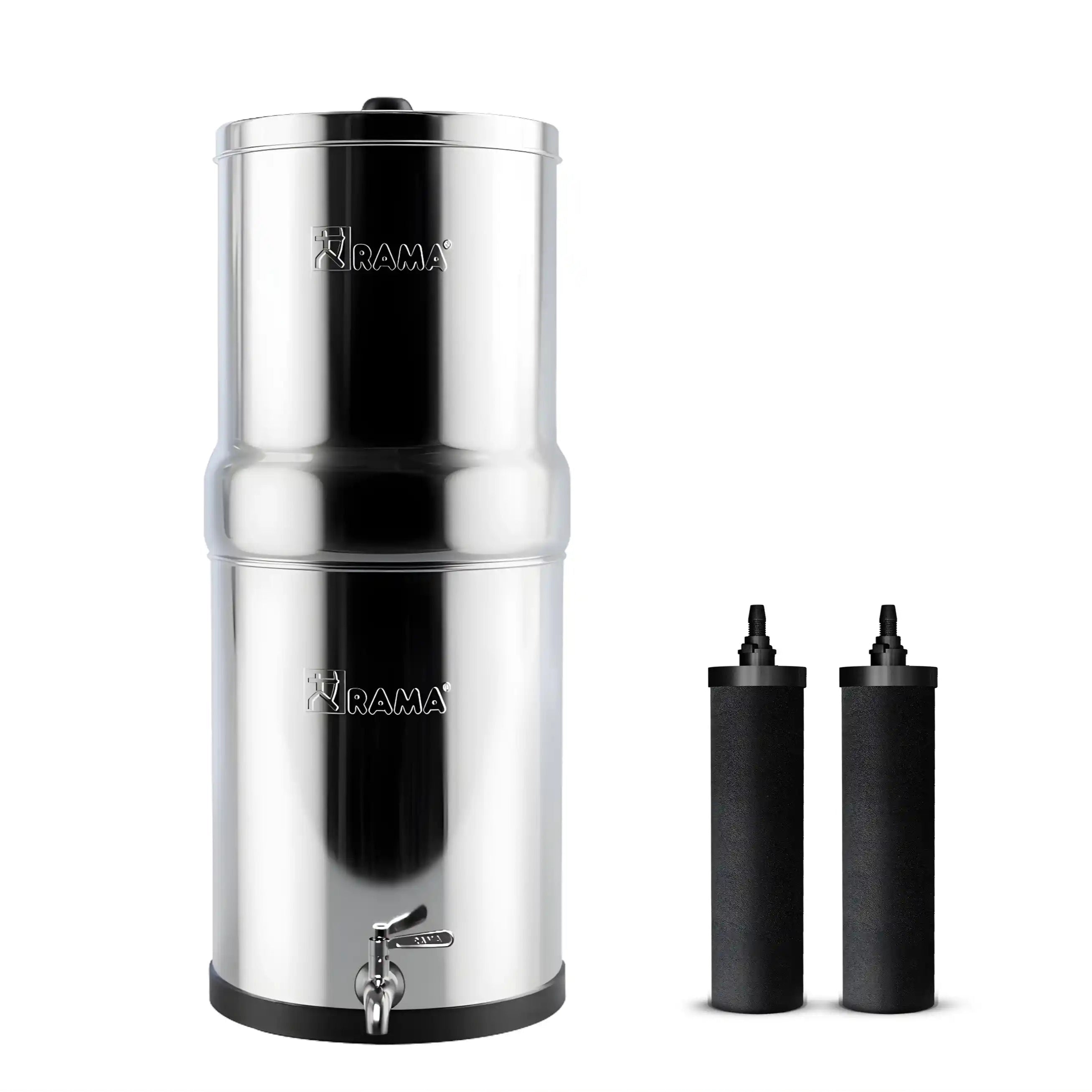 rama carbon gravity water filter