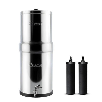 rama carbon gravity water filter